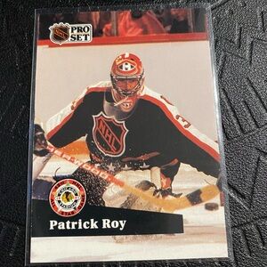 Patrick Roy trading card